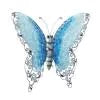Copy of Metal Art -  Silver Eclectic Butterfly Wall Decor - 21" x 1" x 16"