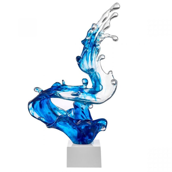 Braker Wave Sculpture // Ocean Blue, 21